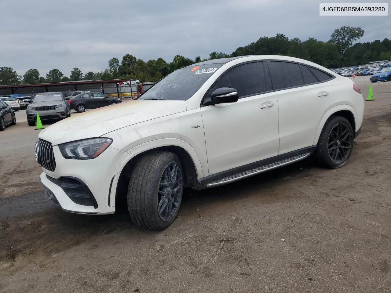 2021 Mercedes-Benz Gle Coupe Amg 53 4Matic VIN: 4JGFD6BB5MA393280 Lot: 70208004