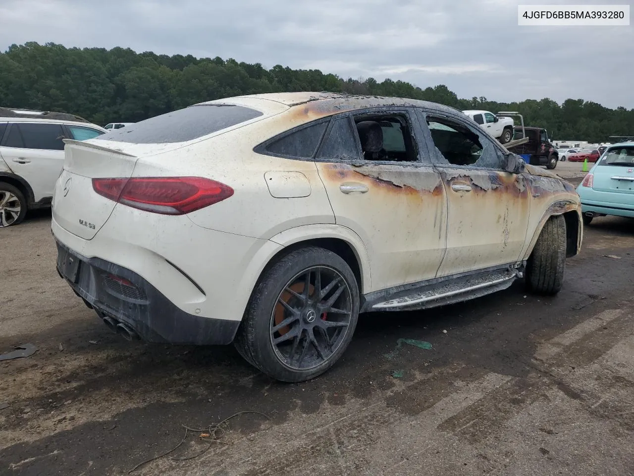 2021 Mercedes-Benz Gle Coupe Amg 53 4Matic VIN: 4JGFD6BB5MA393280 Lot: 70208004