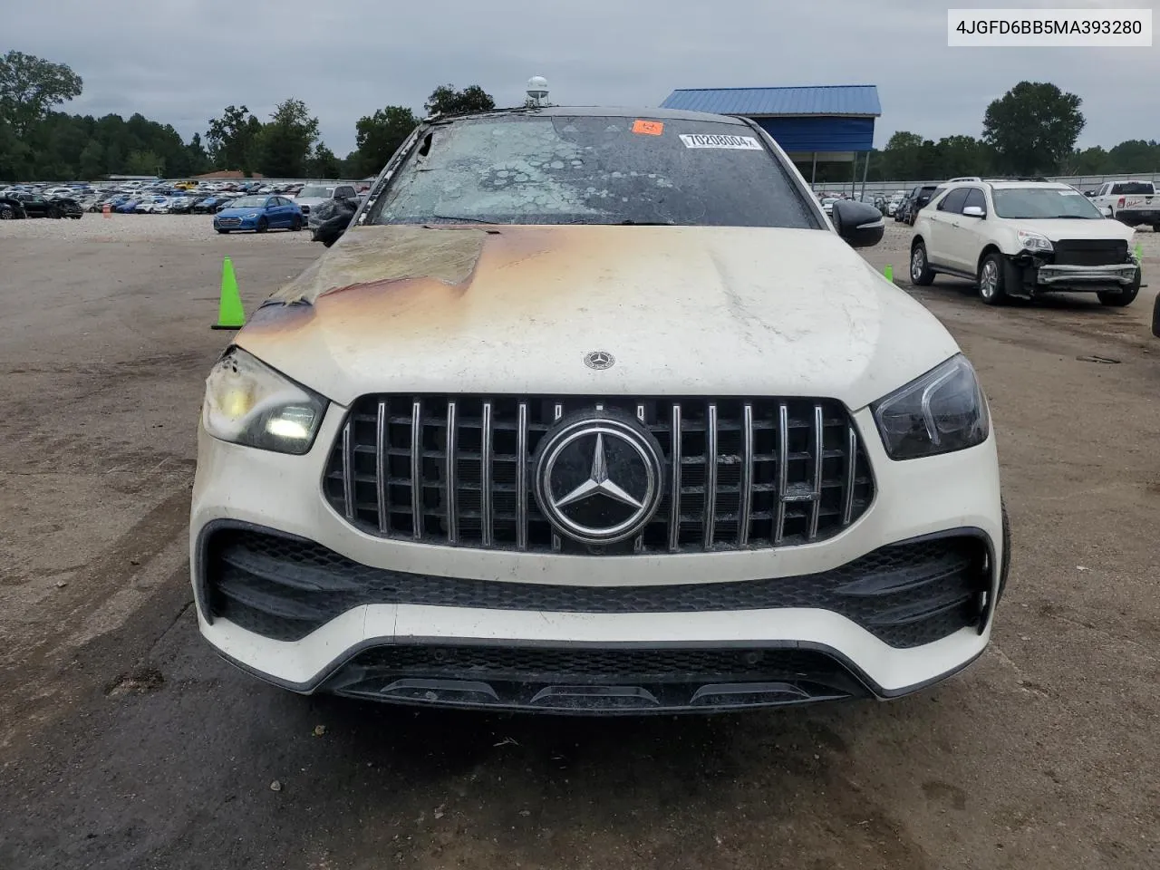 2021 Mercedes-Benz Gle Coupe Amg 53 4Matic VIN: 4JGFD6BB5MA393280 Lot: 70208004