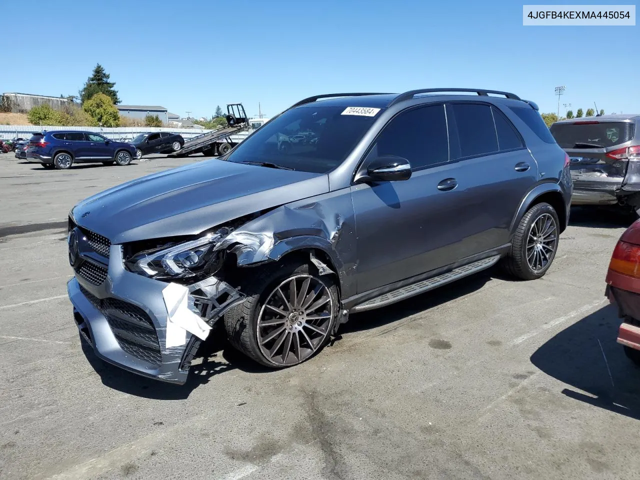 2021 Mercedes-Benz Gle 350 4Matic VIN: 4JGFB4KEXMA445054 Lot: 70443584