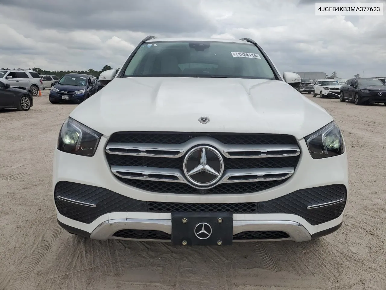 2021 Mercedes-Benz Gle 350 4Matic VIN: 4JGFB4KB3MA377623 Lot: 71034114