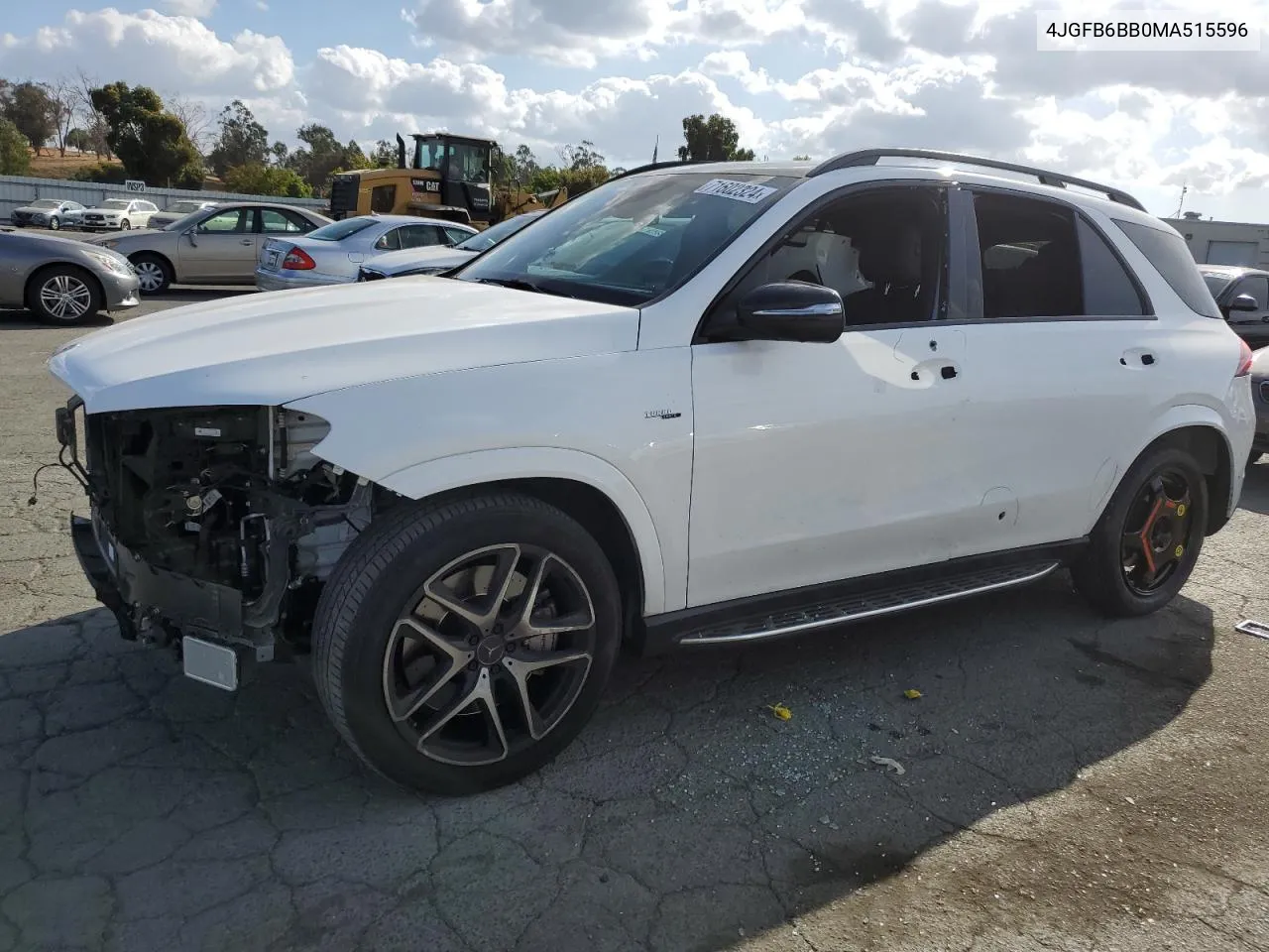 2021 Mercedes-Benz Gle Amg 53 4Matic VIN: 4JGFB6BB0MA515596 Lot: 71602324