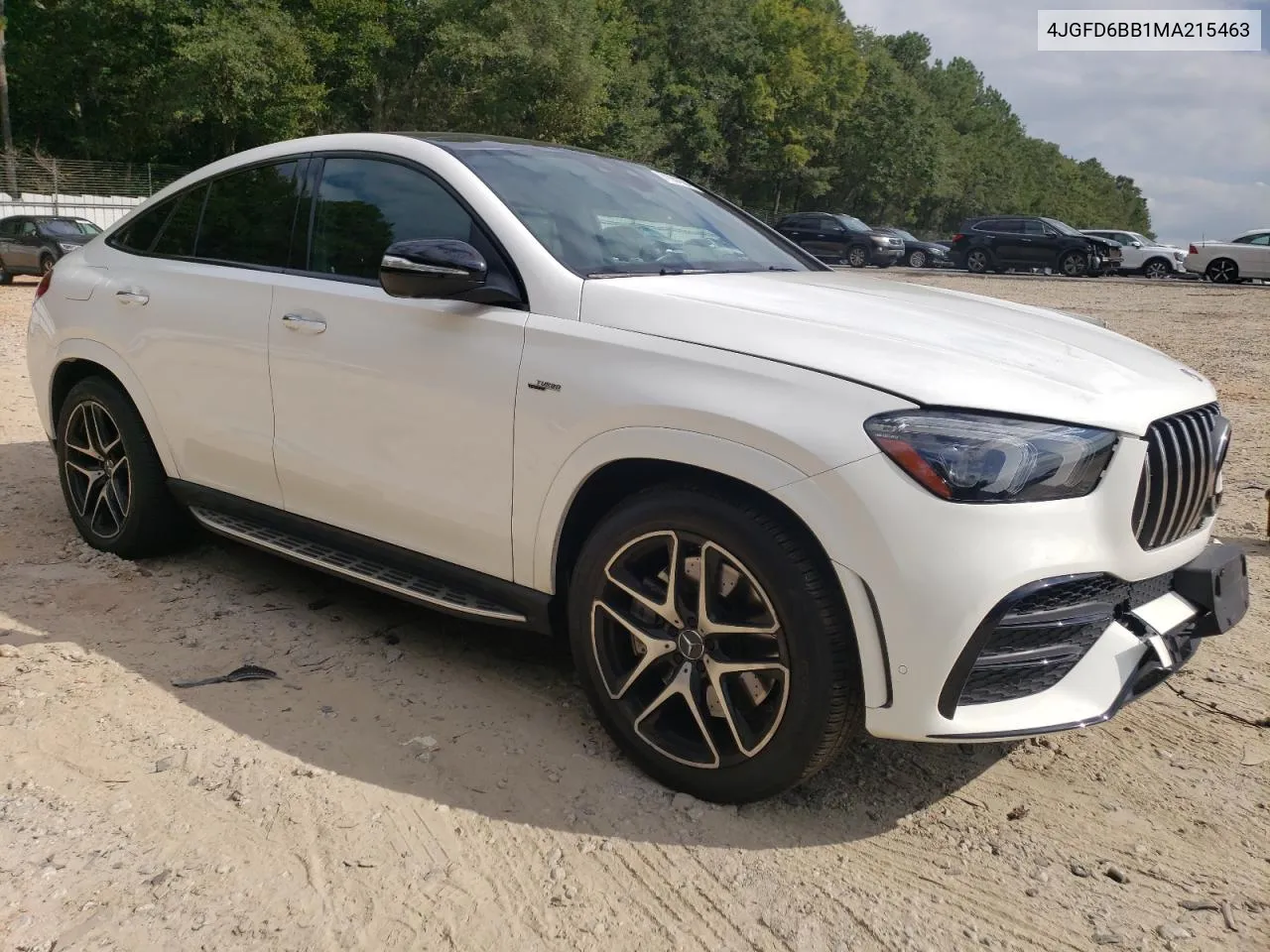 2021 Mercedes-Benz Gle Coupe Amg 53 4Matic VIN: 4JGFD6BB1MA215463 Lot: 71937664