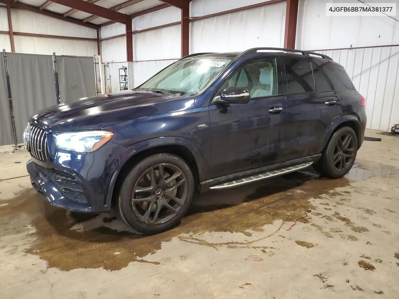 2021 Mercedes-Benz Gle Amg 53 4Matic VIN: 4JGFB6BB7MA381377 Lot: 71980554