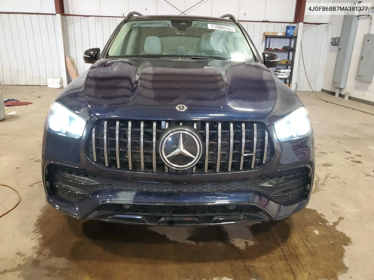 2021 Mercedes-Benz Gle Amg 53 4Matic VIN: 4JGFB6BB7MA381377 Lot: 71980554