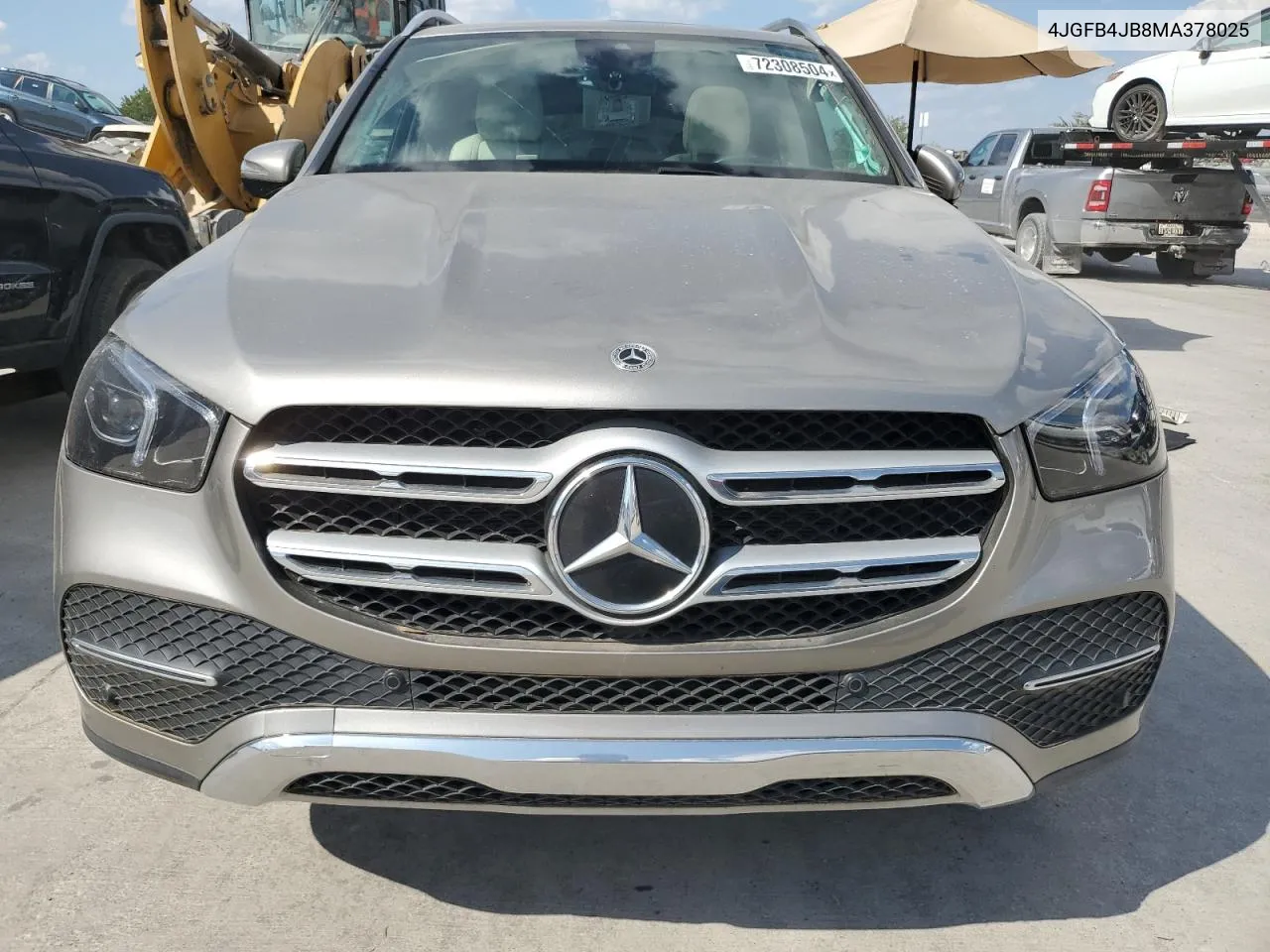 2021 Mercedes-Benz Gle 350 VIN: 4JGFB4JB8MA378025 Lot: 72308504