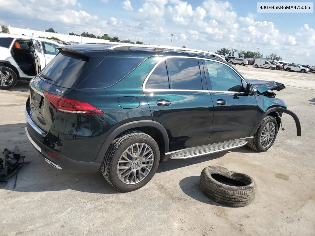 2021 Mercedes-Benz Gle 450 4Matic VIN: 4JGFB5KB6MA475065 Lot: 72359894