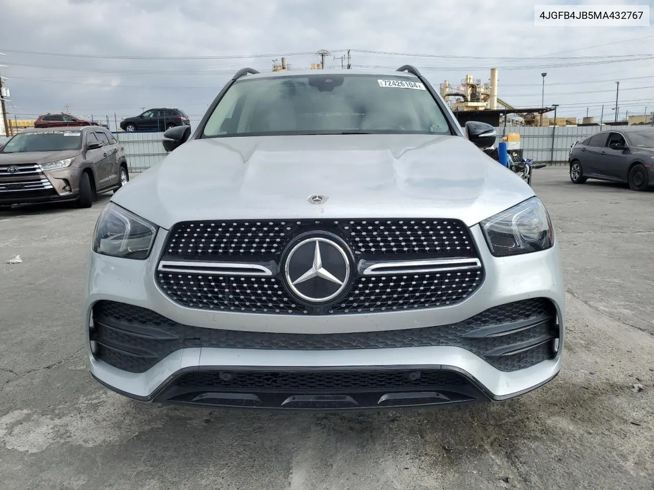 2021 Mercedes-Benz Gle 350 VIN: 4JGFB4JB5MA432767 Lot: 72426104