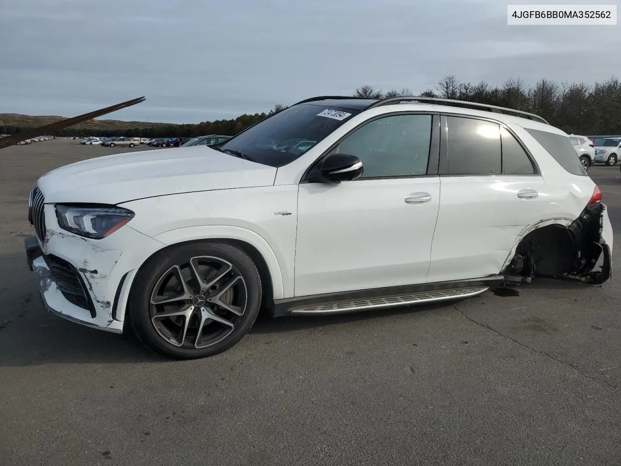 2021 Mercedes-Benz Gle Amg 53 4Matic VIN: 4JGFB6BB0MA352562 Lot: 72473094