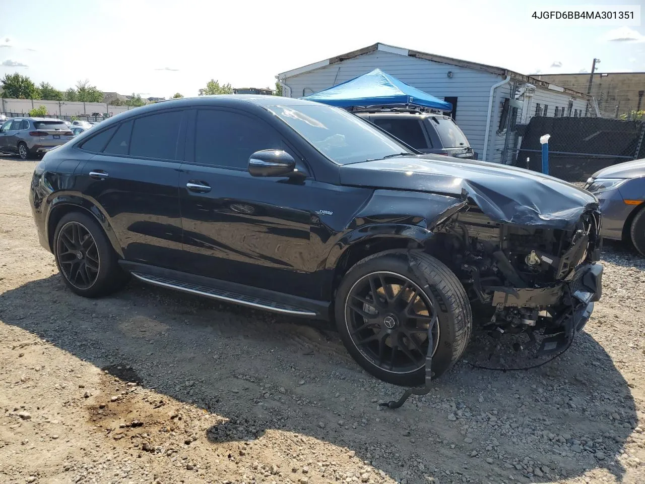 2021 Mercedes-Benz Gle Coupe Amg 53 4Matic VIN: 4JGFD6BB4MA301351 Lot: 72602694