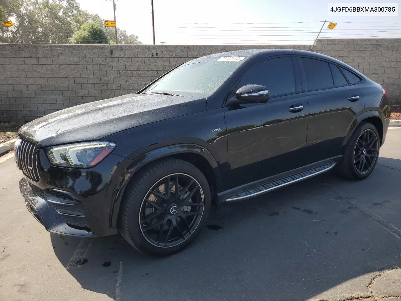 2021 Mercedes-Benz Gle Coupe Amg 53 4Matic VIN: 4JGFD6BBXMA300785 Lot: 73147814