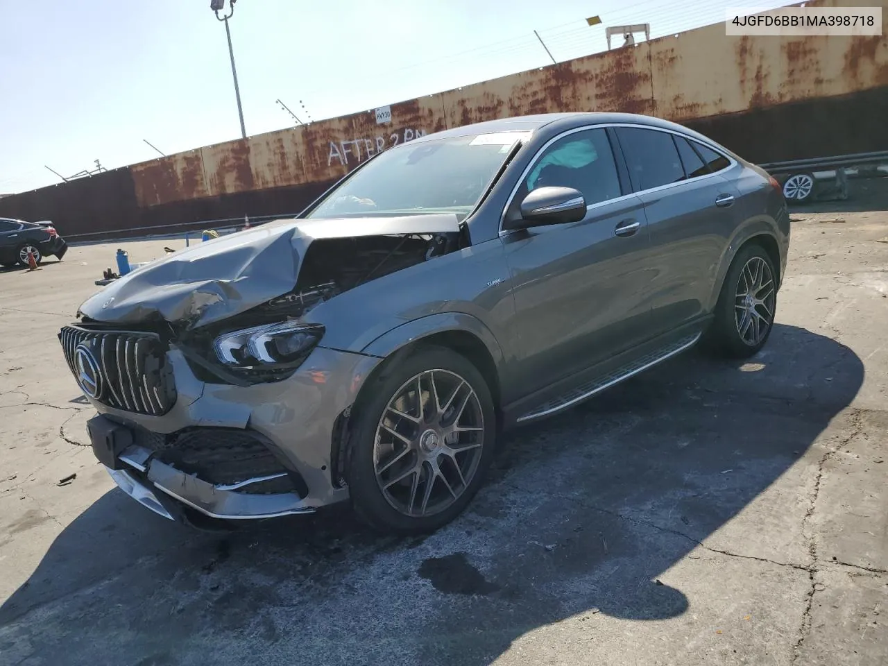 2021 Mercedes-Benz Gle Coupe Amg 53 4Matic VIN: 4JGFD6BB1MA398718 Lot: 73207814