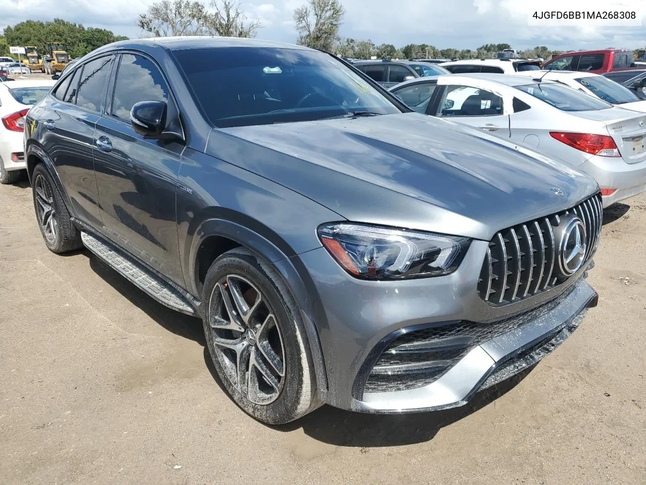 2021 Mercedes-Benz Gle Coupe Amg 53 4Matic VIN: 4JGFD6BB1MA268308 Lot: 73732444