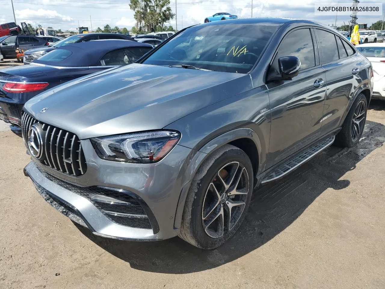 2021 Mercedes-Benz Gle Coupe Amg 53 4Matic VIN: 4JGFD6BB1MA268308 Lot: 73732444