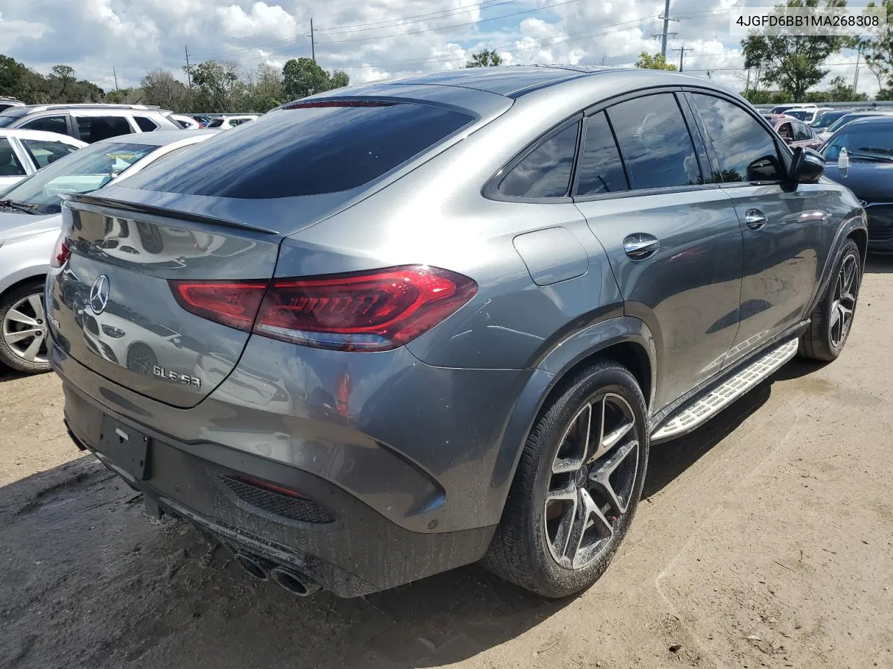 2021 Mercedes-Benz Gle Coupe Amg 53 4Matic VIN: 4JGFD6BB1MA268308 Lot: 73732444