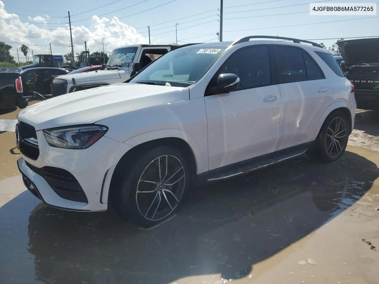 2021 Mercedes-Benz Gle 580 4Matic VIN: 4JGFB8GB6MA577265 Lot: 73871384