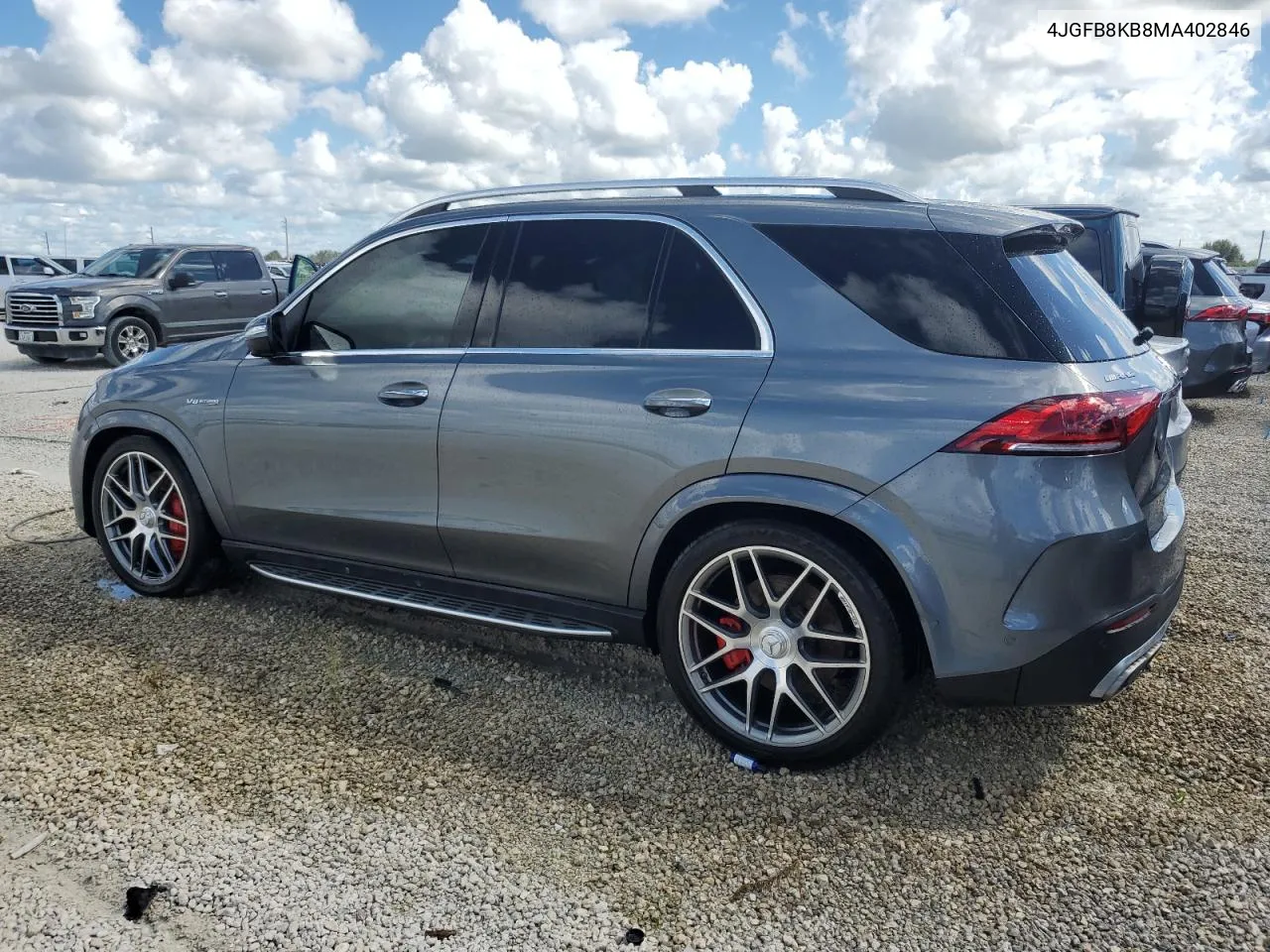 2021 Mercedes-Benz Gle 63 Amg 4Matic VIN: 4JGFB8KB8MA402846 Lot: 73883764