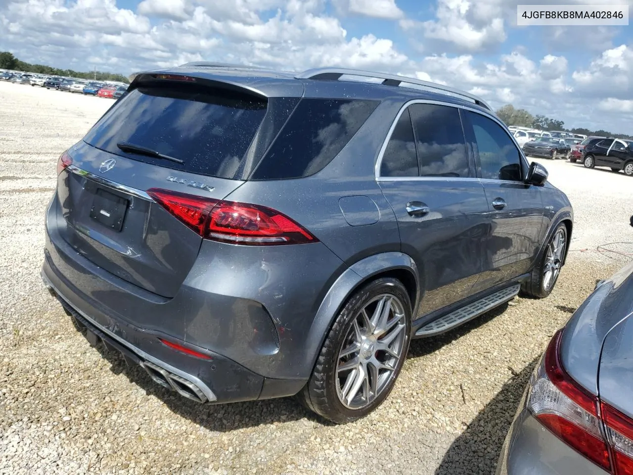 2021 Mercedes-Benz Gle 63 Amg 4Matic VIN: 4JGFB8KB8MA402846 Lot: 73883764