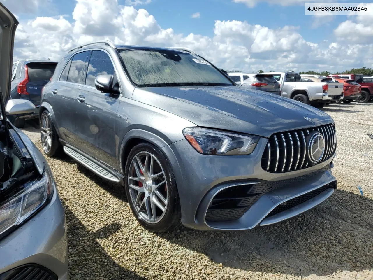 2021 Mercedes-Benz Gle 63 Amg 4Matic VIN: 4JGFB8KB8MA402846 Lot: 73883764