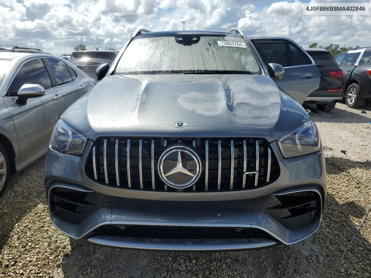 2021 Mercedes-Benz Gle 63 Amg 4Matic VIN: 4JGFB8KB8MA402846 Lot: 73883764