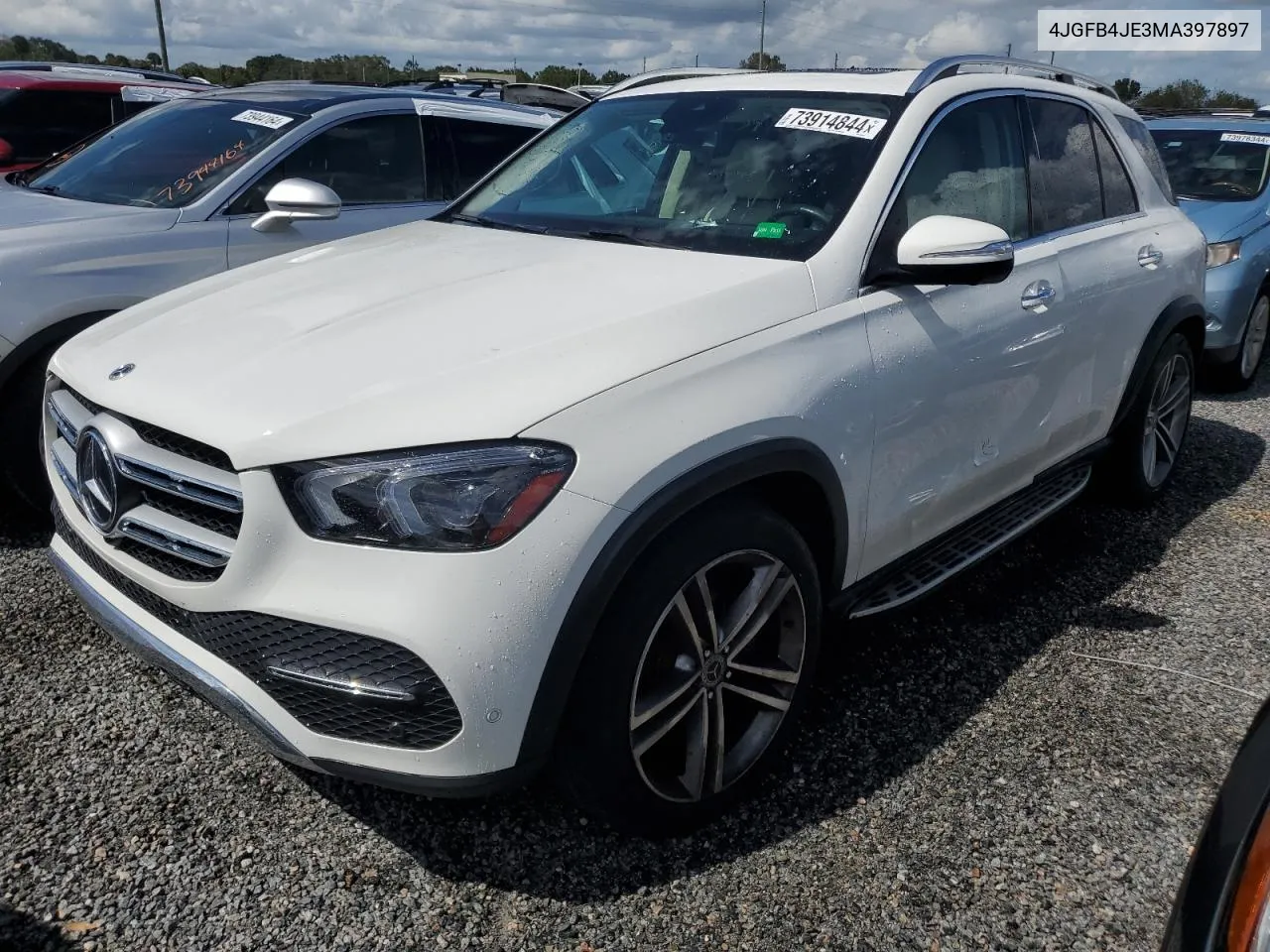 2021 Mercedes-Benz Gle 350 VIN: 4JGFB4JE3MA397897 Lot: 73914844