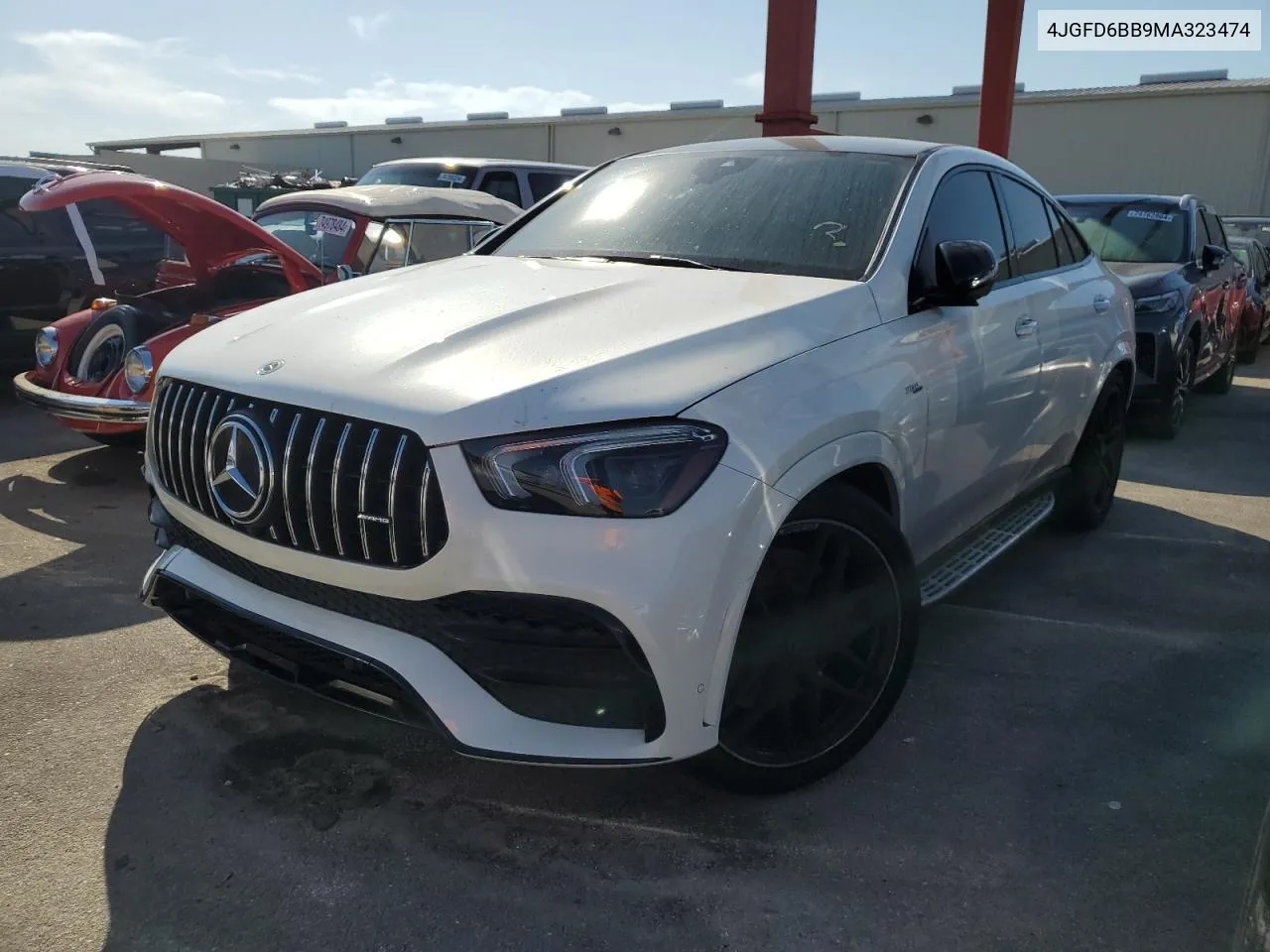 2021 Mercedes-Benz Gle Coupe Amg 53 4Matic VIN: 4JGFD6BB9MA323474 Lot: 74035044