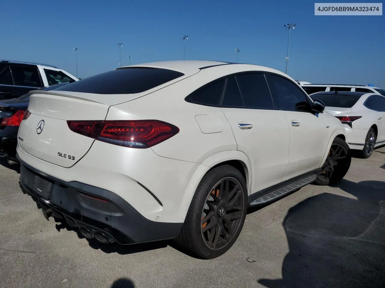 2021 Mercedes-Benz Gle Coupe Amg 53 4Matic VIN: 4JGFD6BB9MA323474 Lot: 74035044