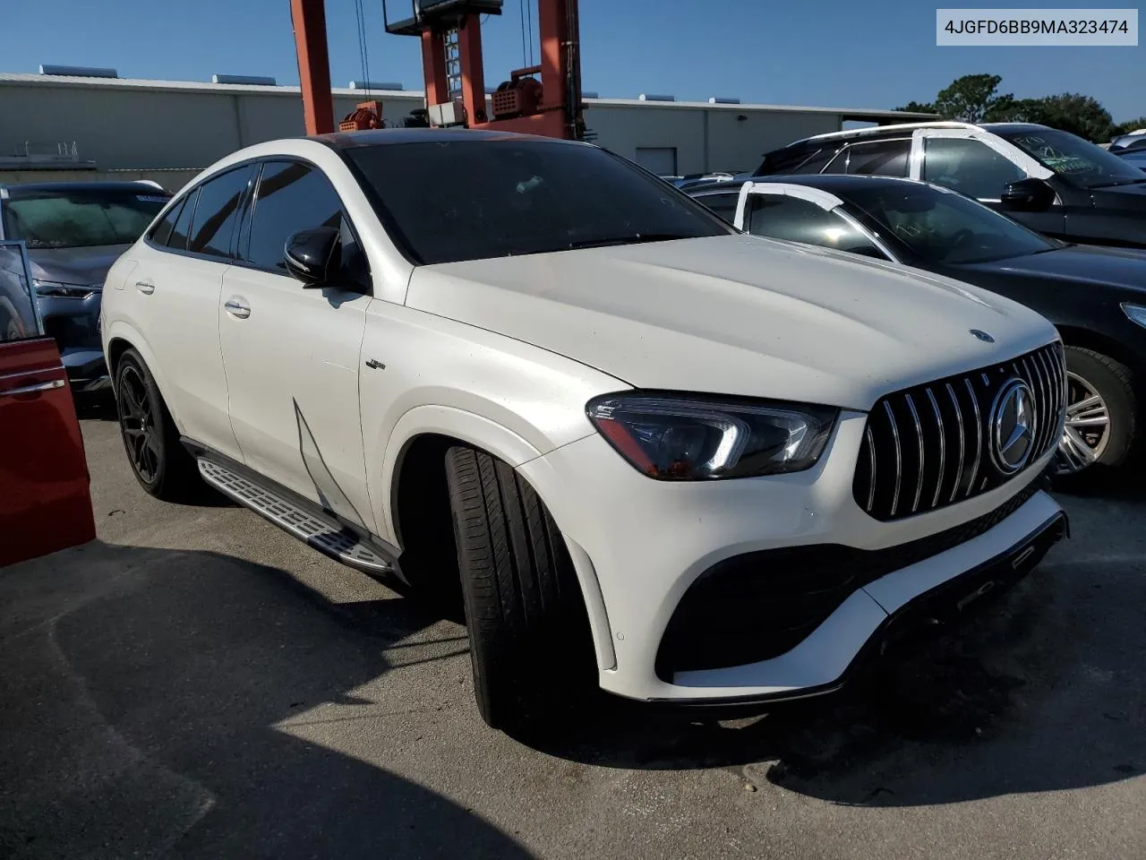 2021 Mercedes-Benz Gle Coupe Amg 53 4Matic VIN: 4JGFD6BB9MA323474 Lot: 74035044