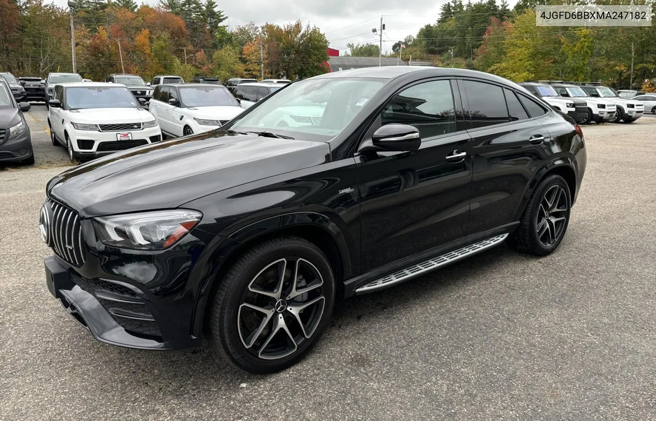 2021 Mercedes-Benz Gle Coupe Amg 53 4Matic VIN: 4JGFD6BBXMA247182 Lot: 74317834