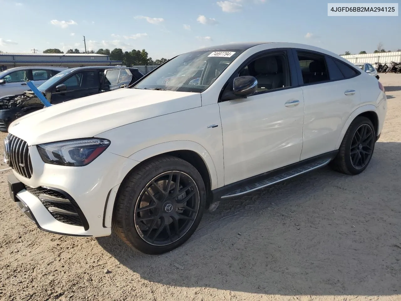 2021 Mercedes-Benz Gle Coupe Amg 53 4Matic VIN: 4JGFD6BB2MA294125 Lot: 74697794