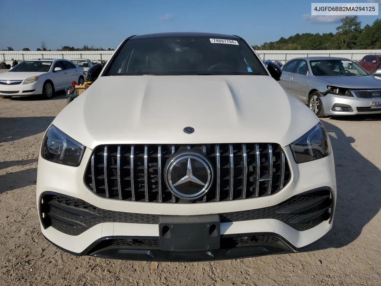 2021 Mercedes-Benz Gle Coupe Amg 53 4Matic VIN: 4JGFD6BB2MA294125 Lot: 74697794