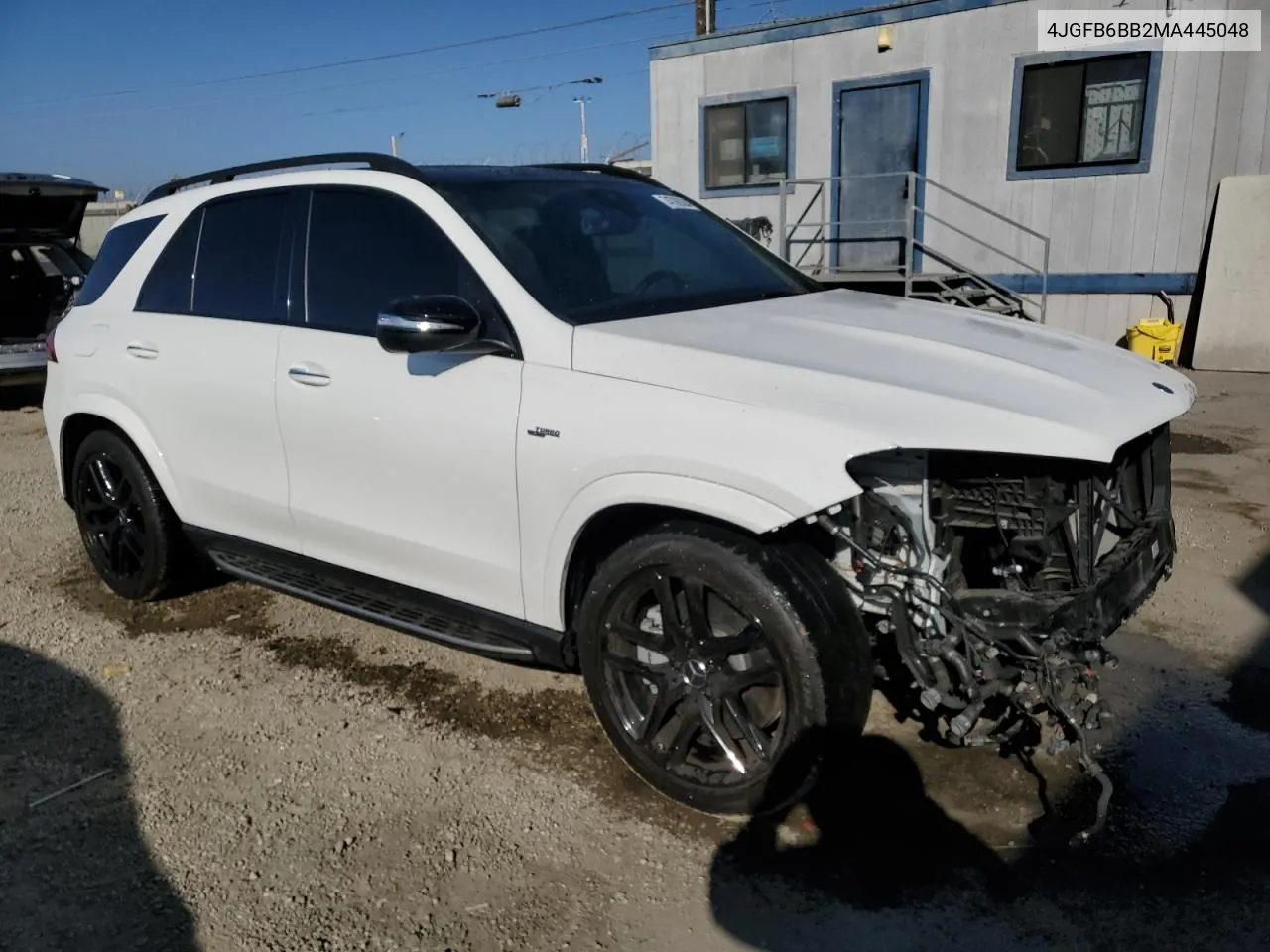 2021 Mercedes-Benz Gle Amg 53 4Matic VIN: 4JGFB6BB2MA445048 Lot: 74786324