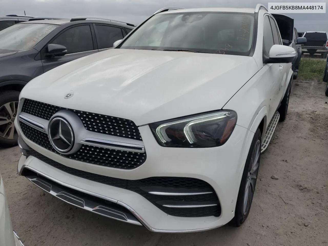 2021 Mercedes-Benz Gle 450 4Matic VIN: 4JGFB5KB8MA448174 Lot: 74794304