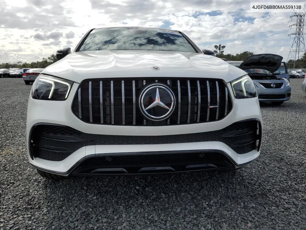 2021 Mercedes-Benz Gle Coupe Amg 53 4Matic VIN: 4JGFD6BB0MA559138 Lot: 74854384