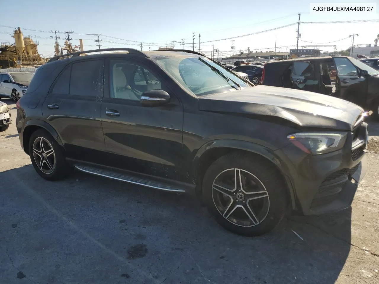 2021 Mercedes-Benz Gle 350 VIN: 4JGFB4JEXMA498127 Lot: 74881124