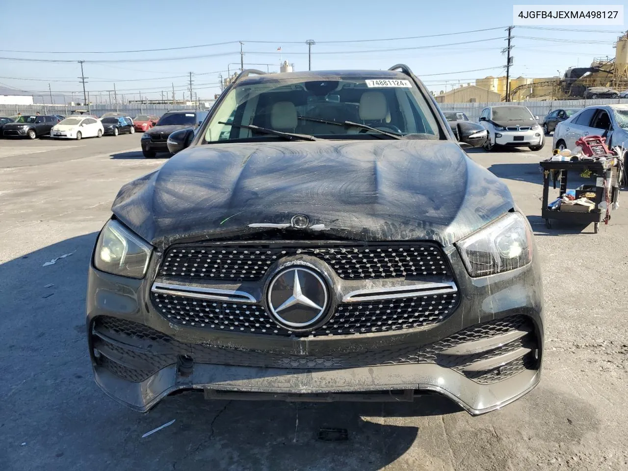 2021 Mercedes-Benz Gle 350 VIN: 4JGFB4JEXMA498127 Lot: 74881124