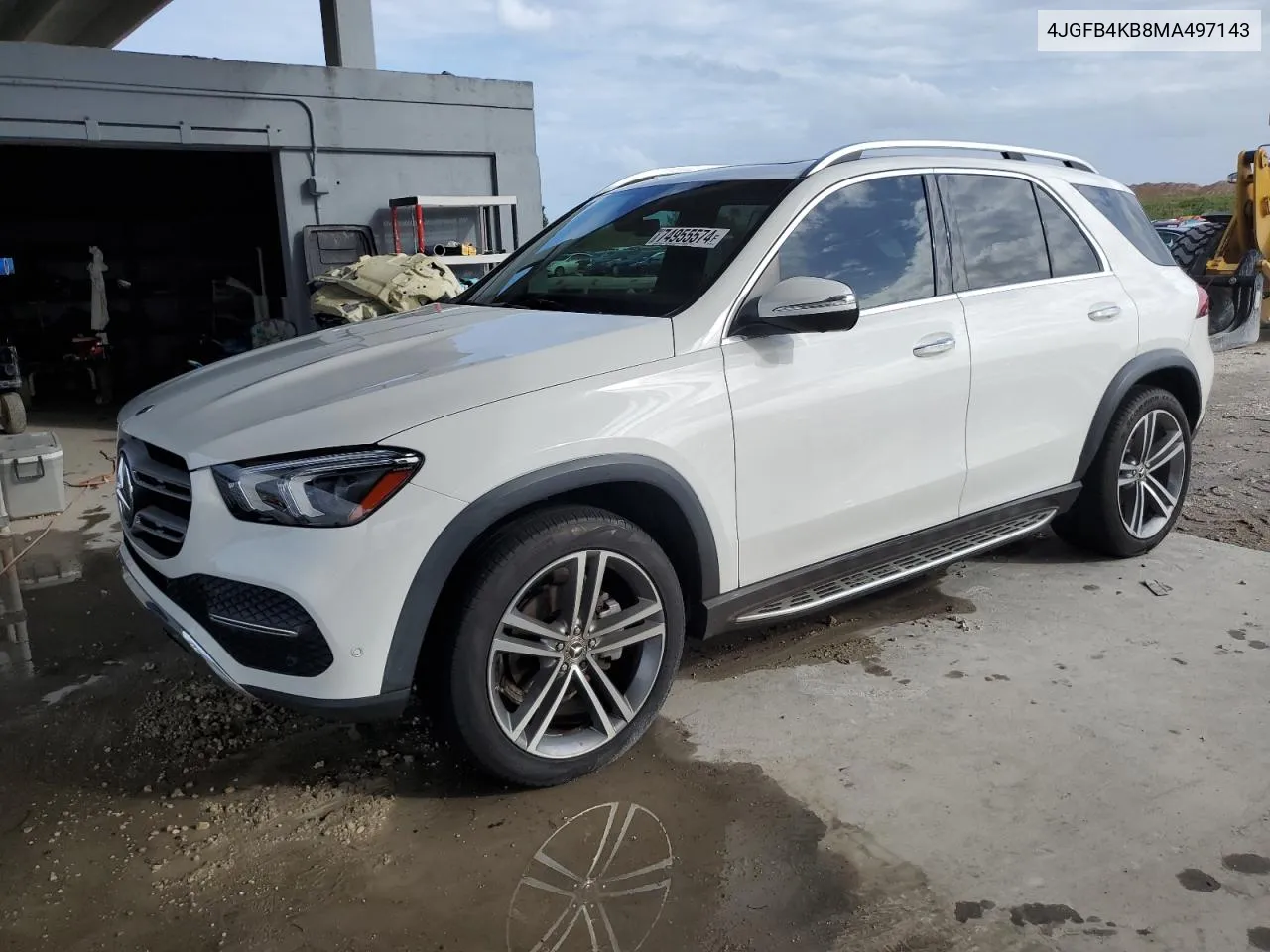 2021 Mercedes-Benz Gle 350 4Matic VIN: 4JGFB4KB8MA497143 Lot: 74955574