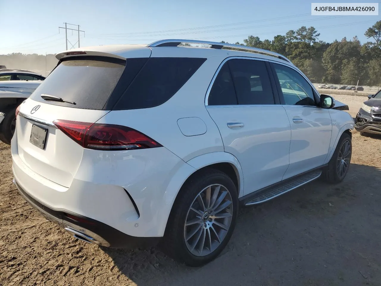 2021 Mercedes-Benz Gle 350 VIN: 4JGFB4JB8MA426090 Lot: 75254024