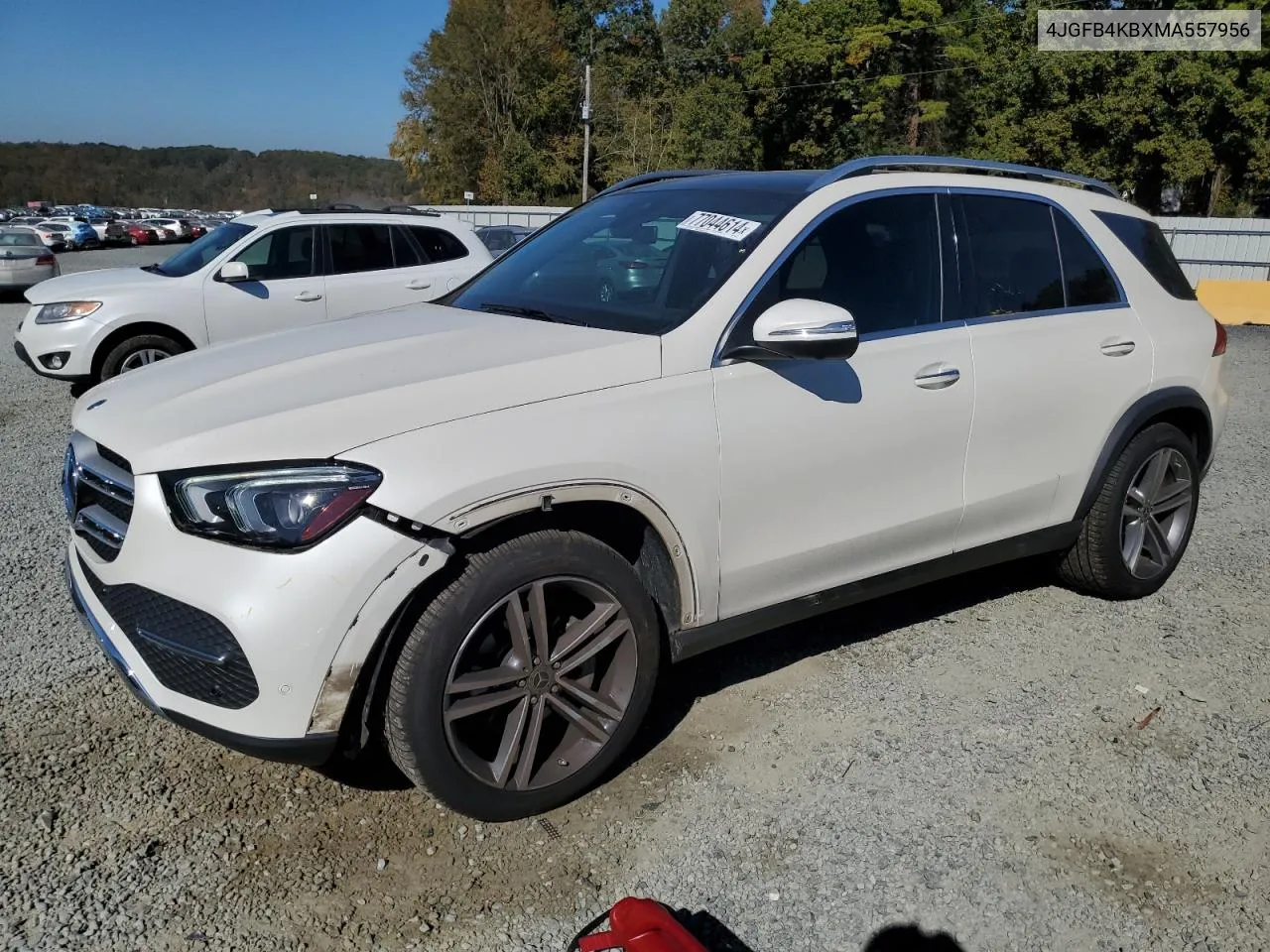 2021 Mercedes-Benz Gle 350 4Matic VIN: 4JGFB4KBXMA557956 Lot: 77044614