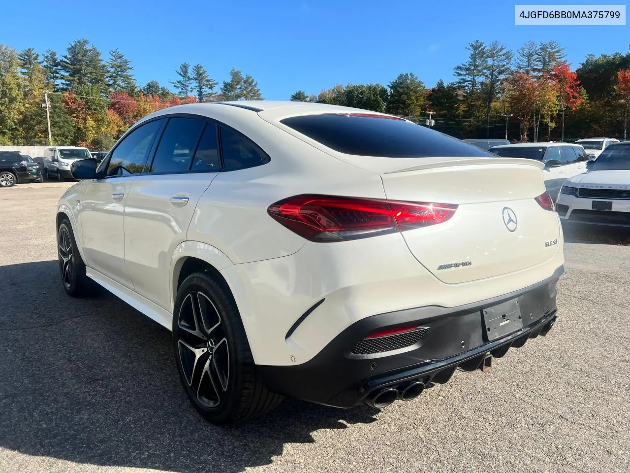 2021 Mercedes-Benz Gle Coupe Amg 53 4Matic VIN: 4JGFD6BB0MA375799 Lot: 77266614