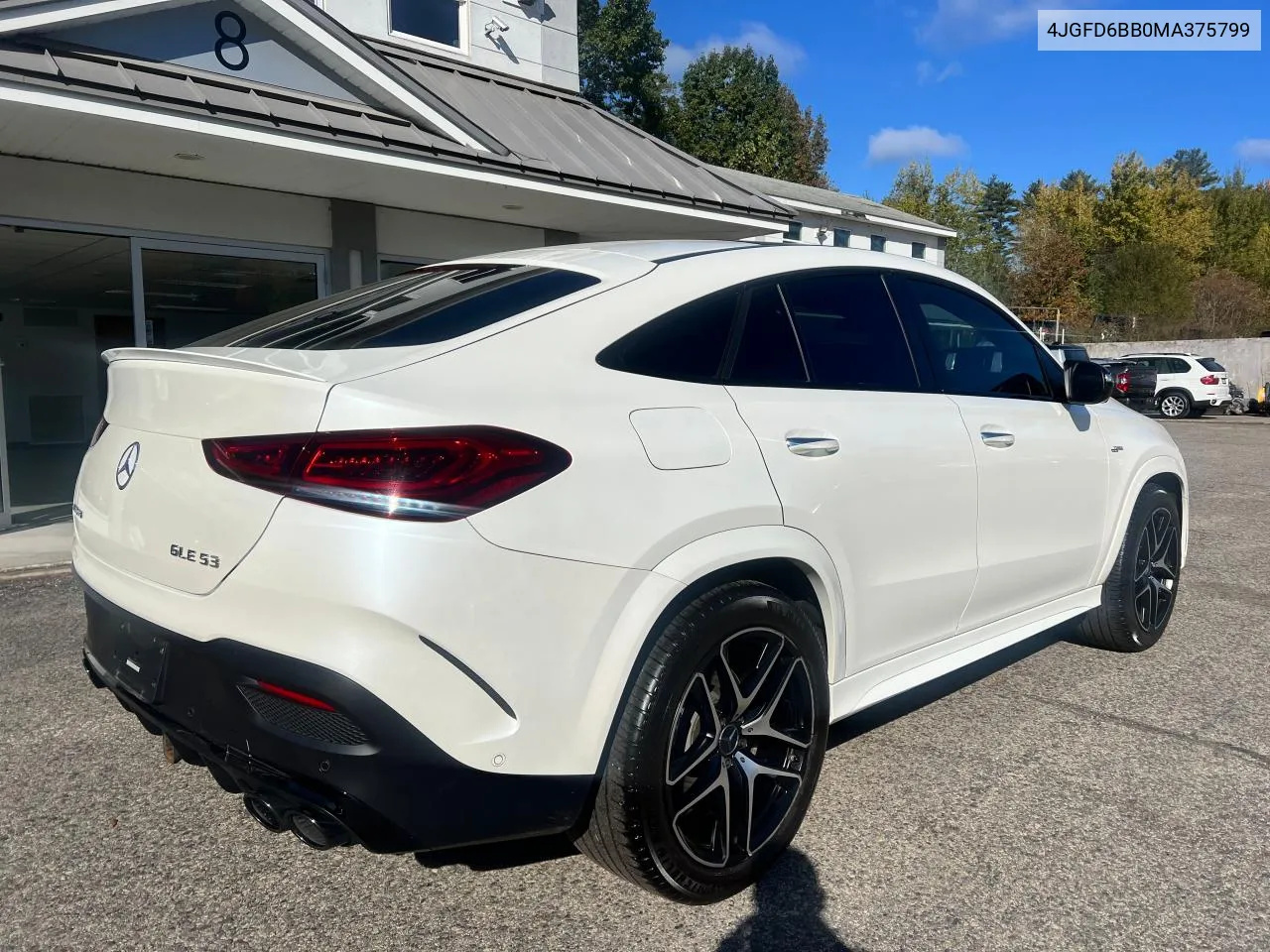 2021 Mercedes-Benz Gle Coupe Amg 53 4Matic VIN: 4JGFD6BB0MA375799 Lot: 77266614