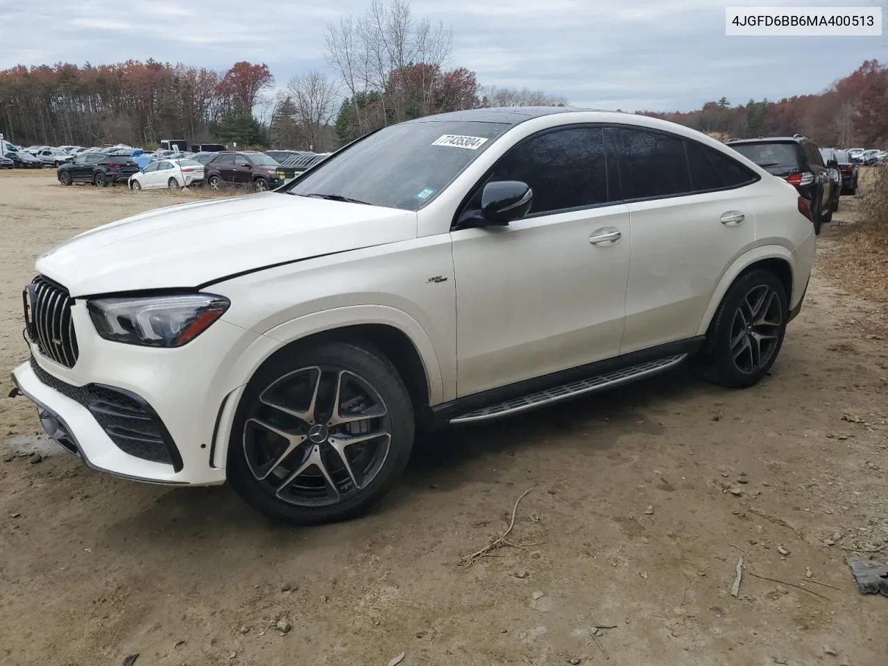 2021 Mercedes-Benz Gle Coupe Amg 53 4Matic VIN: 4JGFD6BB6MA400513 Lot: 77435304