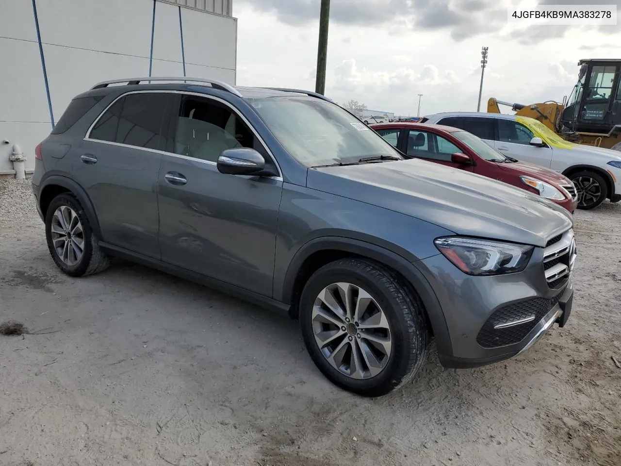 2021 Mercedes-Benz Gle 350 4Matic VIN: 4JGFB4KB9MA383278 Lot: 77635434