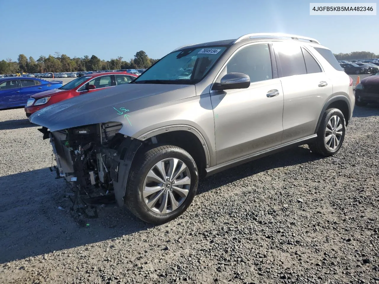 2021 Mercedes-Benz Gle 450 4Matic VIN: 4JGFB5KB5MA482346 Lot: 78049134