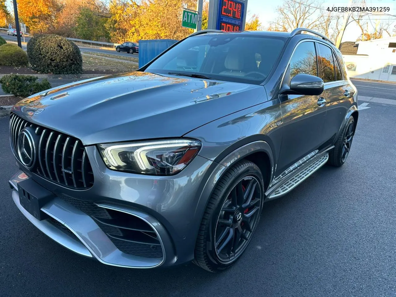 2021 Mercedes-Benz Gle 63 Amg 4Matic VIN: 4JGFB8KB2MA391259 Lot: 78320944