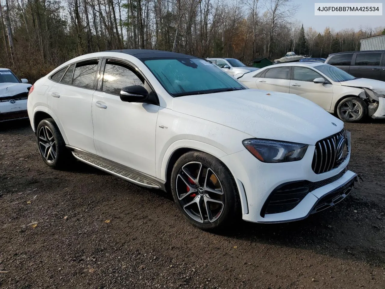 2021 Mercedes-Benz Gle Coupe Amg 53 4Matic VIN: 4JGFD6BB7MA425534 Lot: 78442214