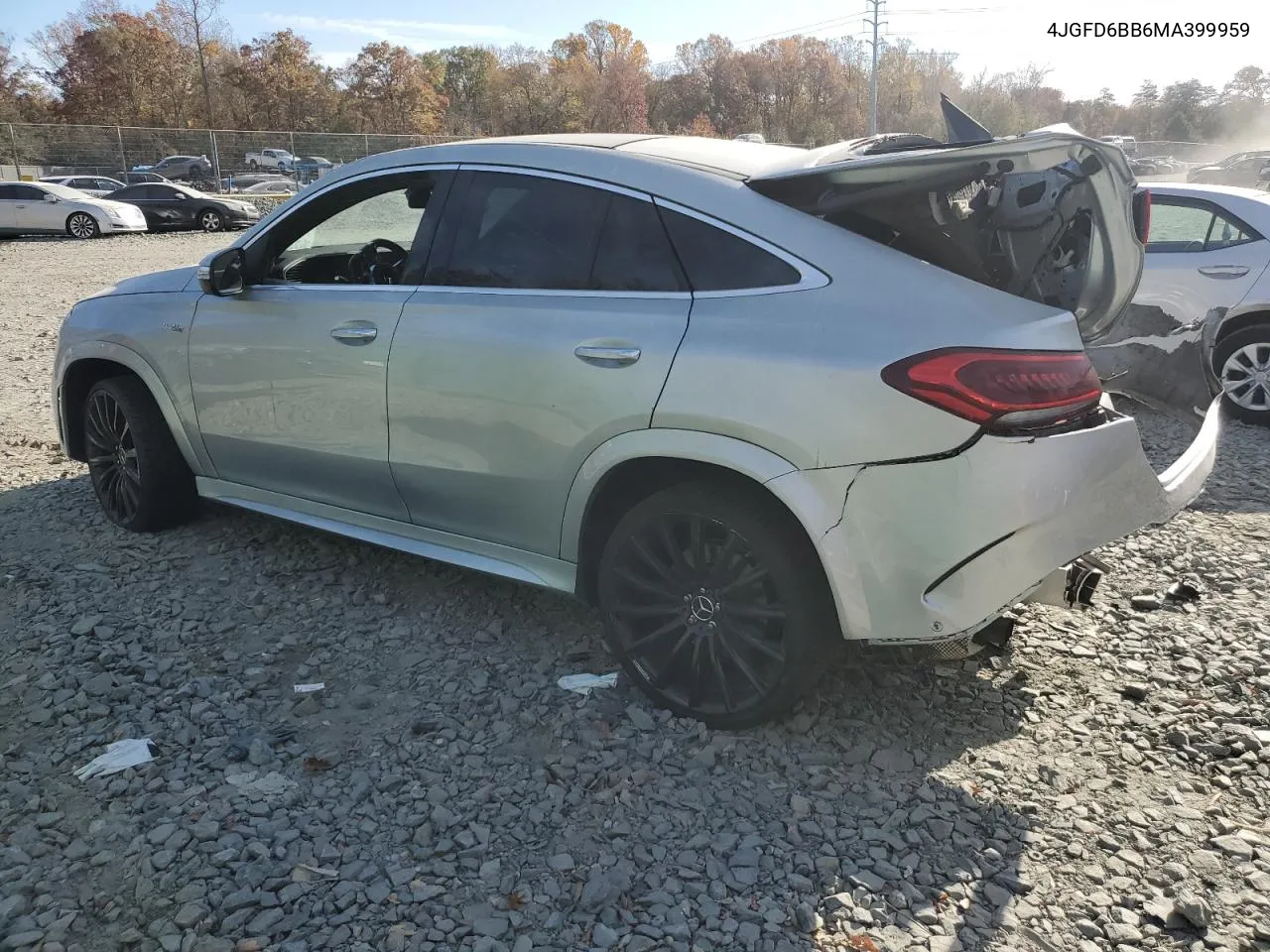 2021 Mercedes-Benz Gle Coupe Amg 53 4Matic VIN: 4JGFD6BB6MA399959 Lot: 78954974