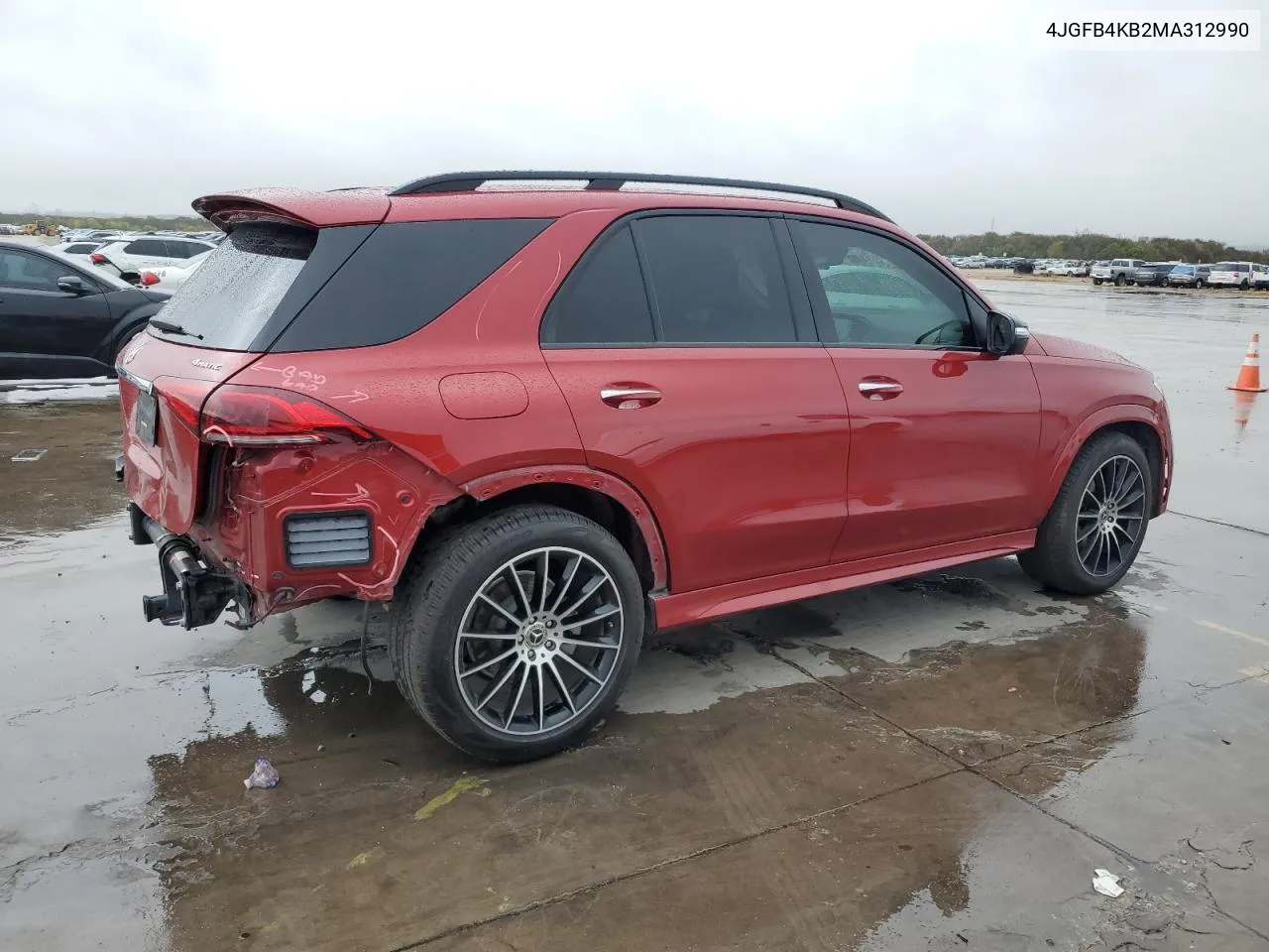 2021 Mercedes-Benz Gle 350 4Matic VIN: 4JGFB4KB2MA312990 Lot: 79561374