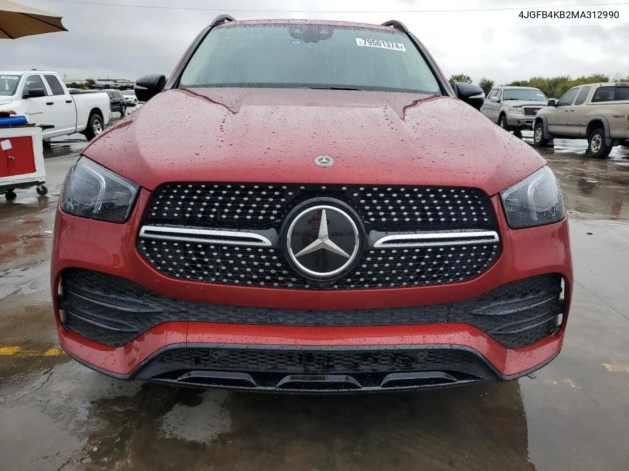 2021 Mercedes-Benz Gle 350 4Matic VIN: 4JGFB4KB2MA312990 Lot: 79561374