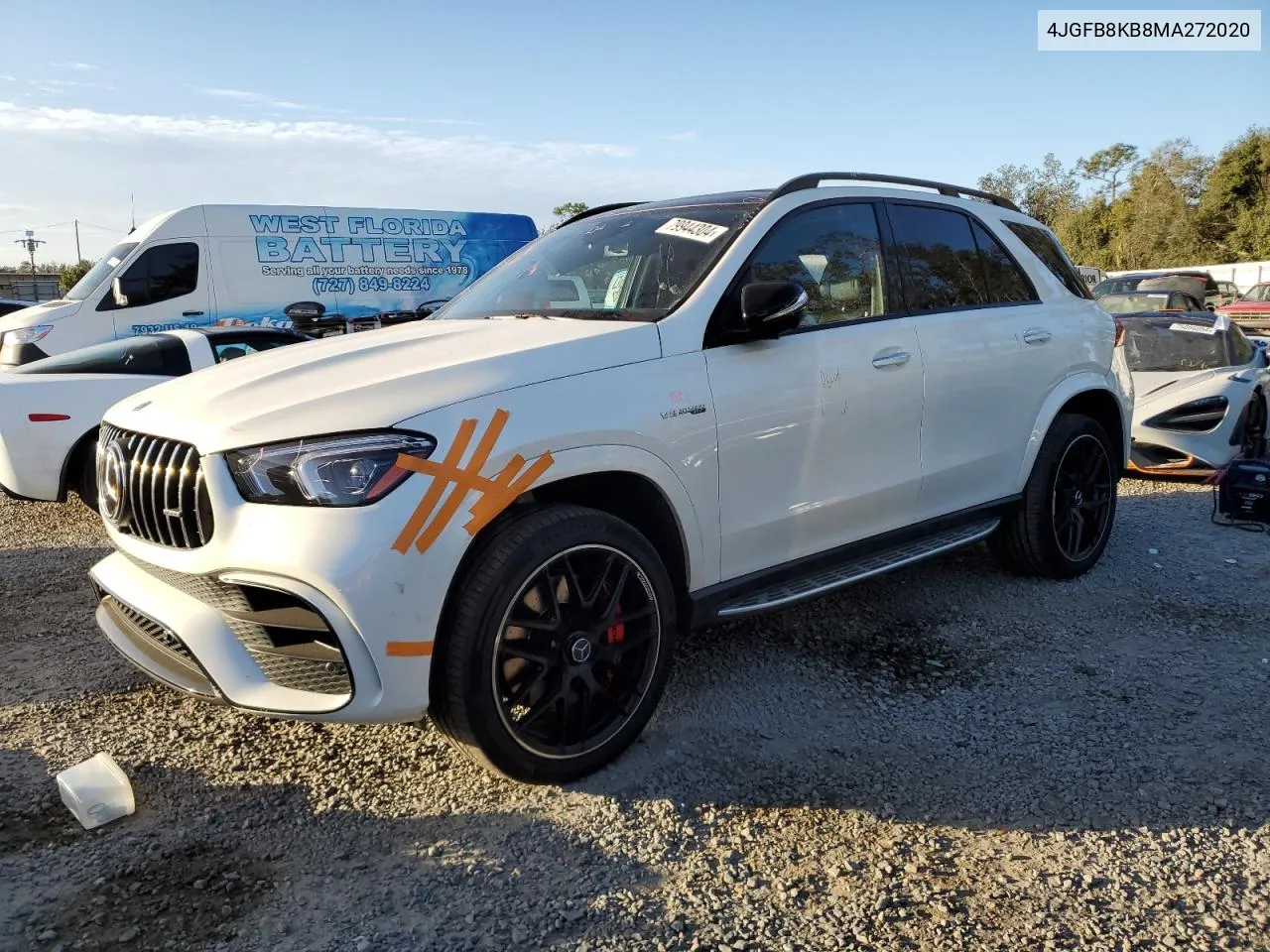 2021 Mercedes-Benz Gle 63 Amg 4Matic VIN: 4JGFB8KB8MA272020 Lot: 79944304